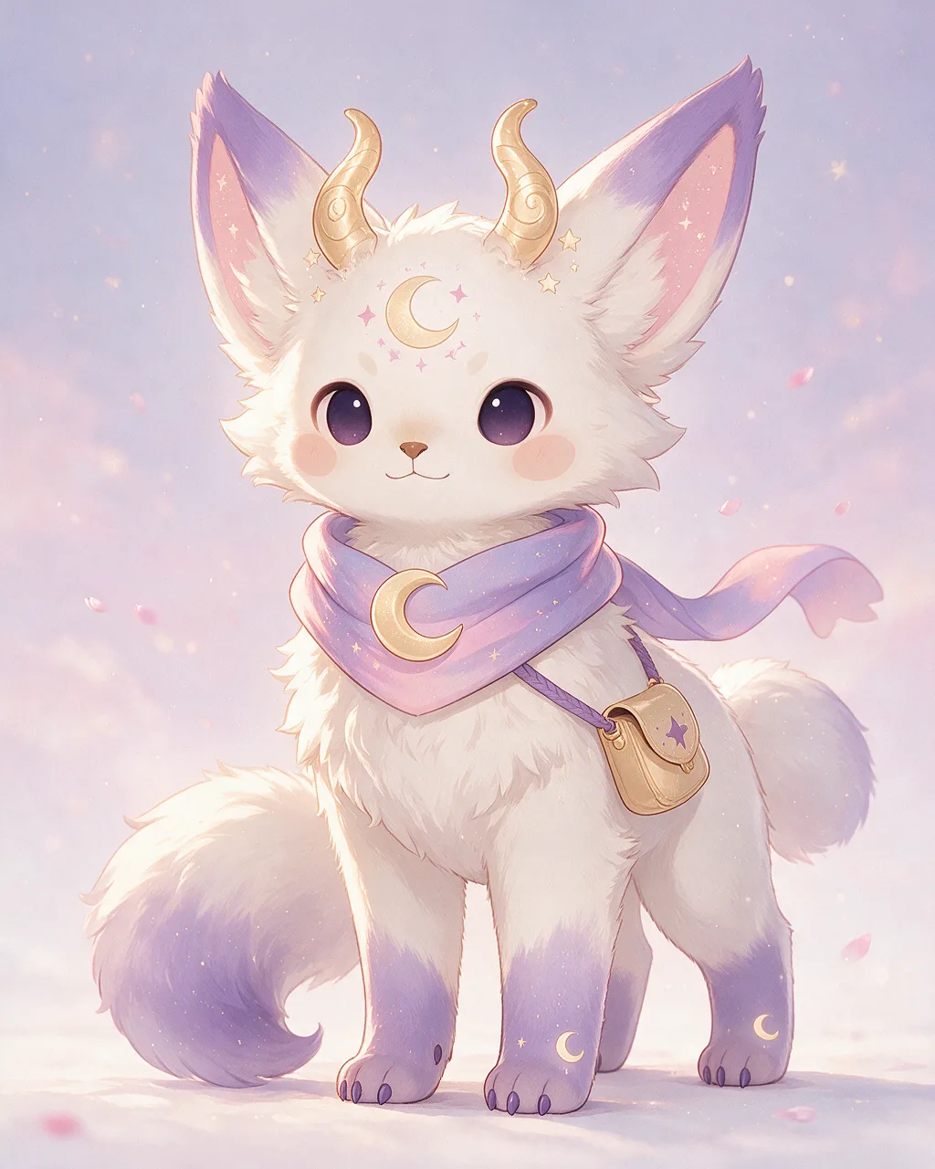 Evolved second-generation artwork of Nightguard Grand, a Loyal Dusk-element creature.